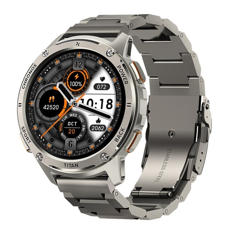 Smartwatch FW110 Titan Chronos Srebrny | PartsPC.pl
