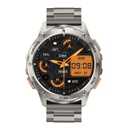 Smartwatch FW110 Titan Chronos Srebrny | PartsPC.pl