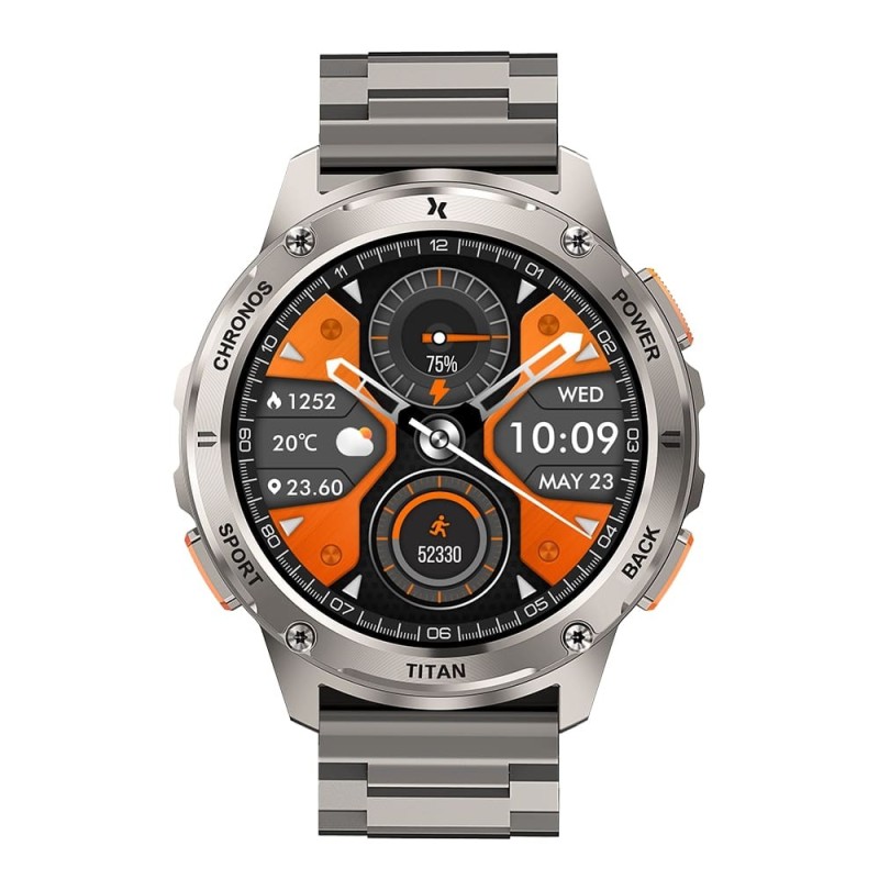 Smartwatch FW110 Titan Chronos Srebrny | PartsPC.pl