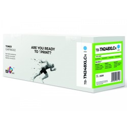 Toner do Brother TN248XLC TB-TN248XLCN 100% nowy cyan | PartsPC.pl