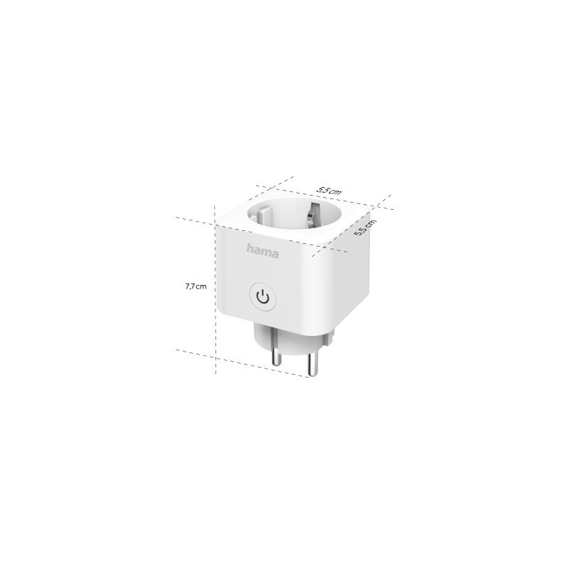 Gniazdo WIFI 3680W kwadratowe matter | PartsPC.pl