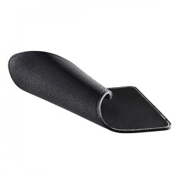 Podkładka leather look Czarna | PartsPC.pl