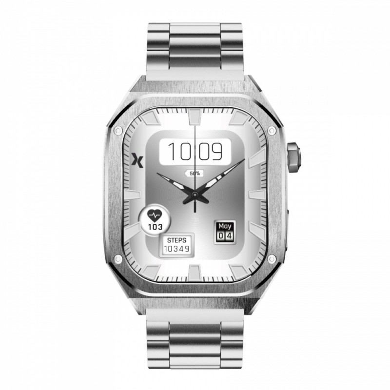 Smartwatch FW65 Iron S Srebrny | PartsPC.pl