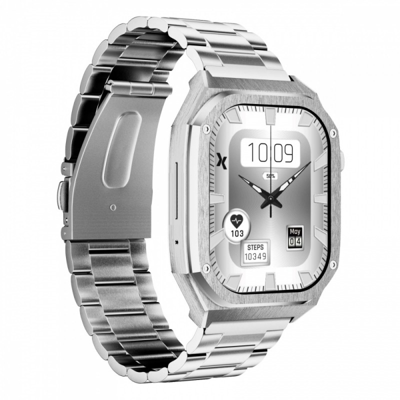 Smartwatch FW65 Iron S Srebrny | PartsPC.pl