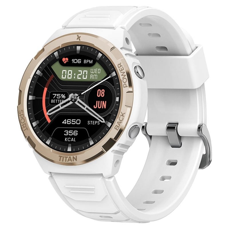 Smartwatch FW100 Titan Valkiria Biały | PartsPC.pl
