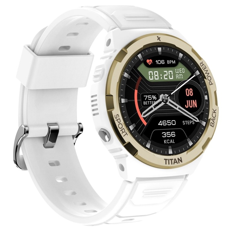Smartwatch FW100 Titan Valkiria Biały | PartsPC.pl