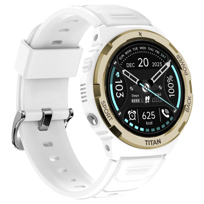 Smartwatch FW100 Titan Valkiria Biały | PartsPC.pl
