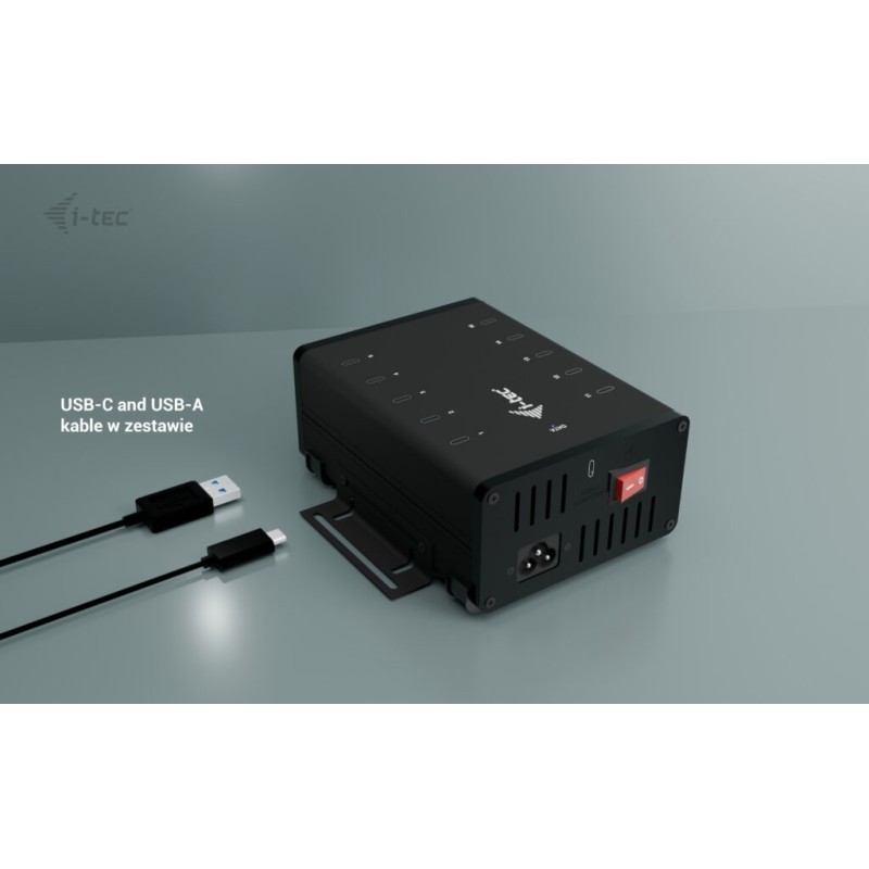 !i-tec USB-C/USB-A Metal Charging + data HUB 15W per port 10… | PartsPC.pl