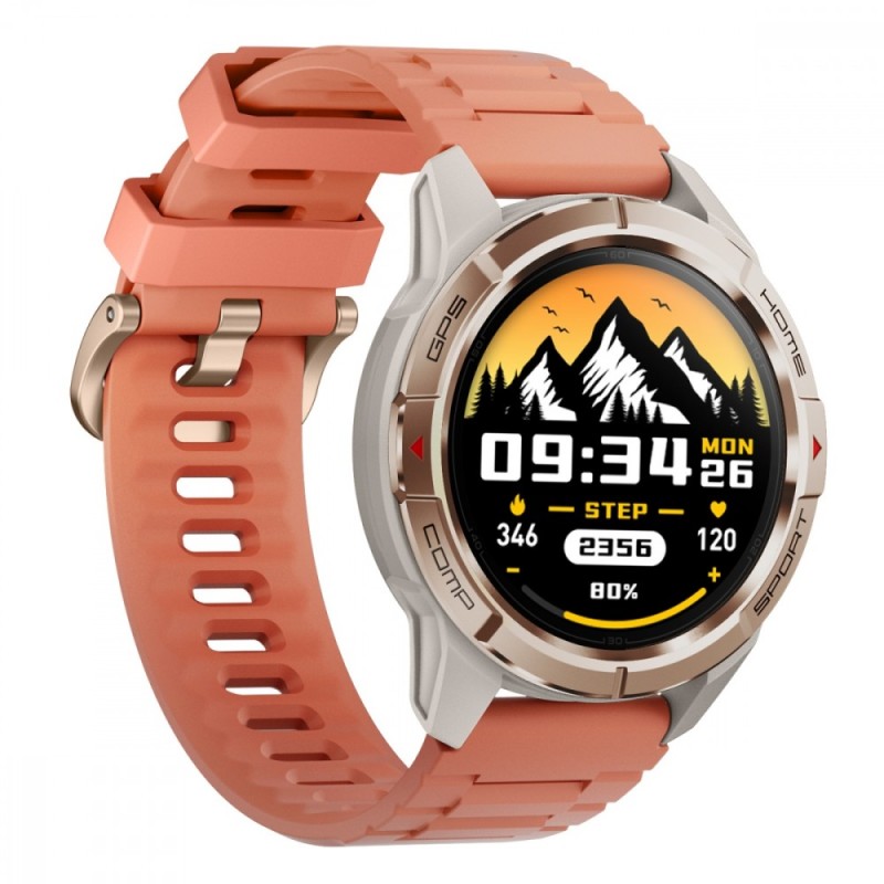 Smartwatch GS Active 1.3 cala 400 mAh Złoty | PartsPC.pl