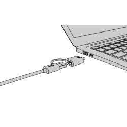 Hub IB-HUB1424-C3 4-Port USB Typ-A, złącze Typ-C/A | PartsPC.pl