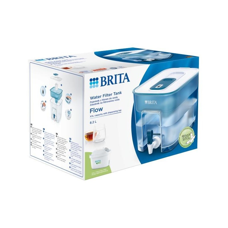 Dzbanek filtrujący Flow 8,2l + wkład MAXTRA PRO | PartsPC.pl