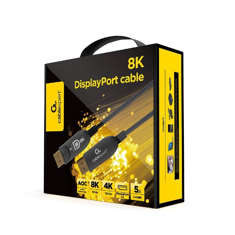Kabel 8K DisplayPort AOC Premium 5m | PartsPC.pl