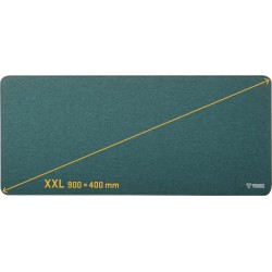 Podkładka pod klawiaturę i mysz XXL YPM 9040 Zielona | PartsPC.pl