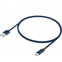 Kabel USB A 2.0 / USB C transfer danych 480Mb/s /3A | PartsPC.pl