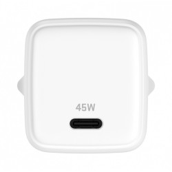 Ładowarka sieciowa USB C 45W 3A Power delivery 3.0 QC3.0 Bia… | PartsPC.pl
