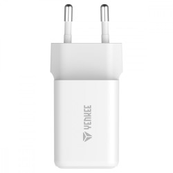 Ładowarka sieciowa USB C 45W 3A Power delivery 3.0 QC3.0 Bia… | PartsPC.pl