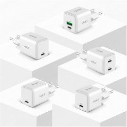 Ładowarka sieciowa USB C 45W 3A Power delivery 3.0 QC3.0 Bia… | PartsPC.pl