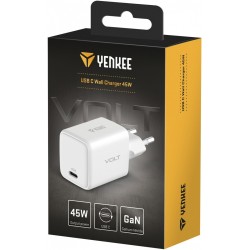 Ładowarka sieciowa USB C 45W 3A Power delivery 3.0 QC3.0 Bia… | PartsPC.pl