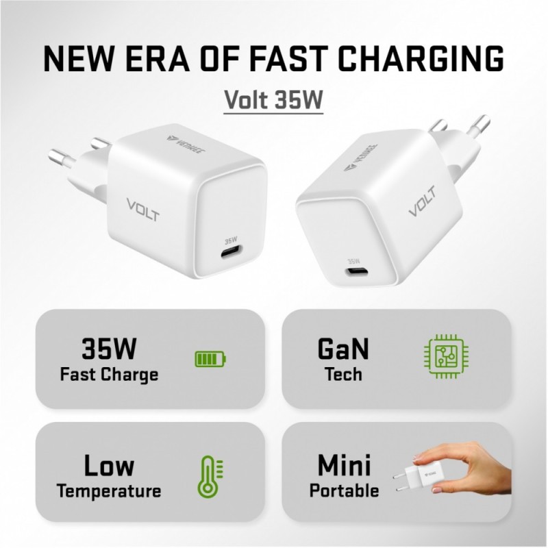 Ładowarka sieciowa USB C 35W 3A Power delivery 3.0 QC 3.0 Bi… | PartsPC.pl