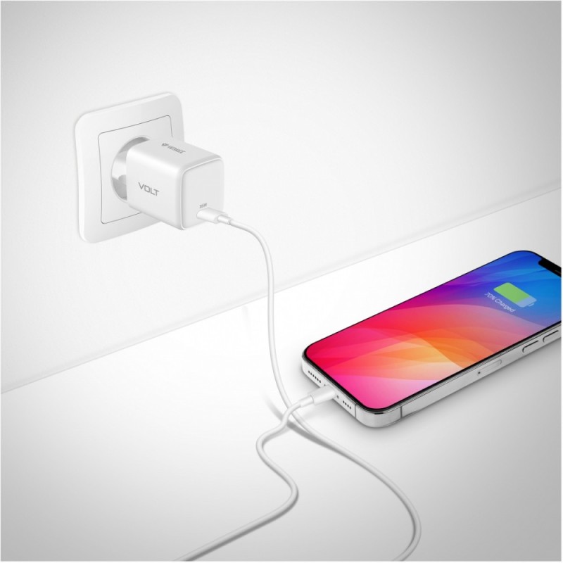 Ładowarka sieciowa USB C 35W 3A Power delivery 3.0 QC 3.0 Bi… | PartsPC.pl