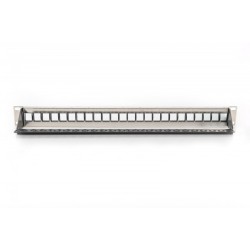 Panel krosowy (patch panel) modularny 19" 24 porty pod moduł… | PartsPC.pl