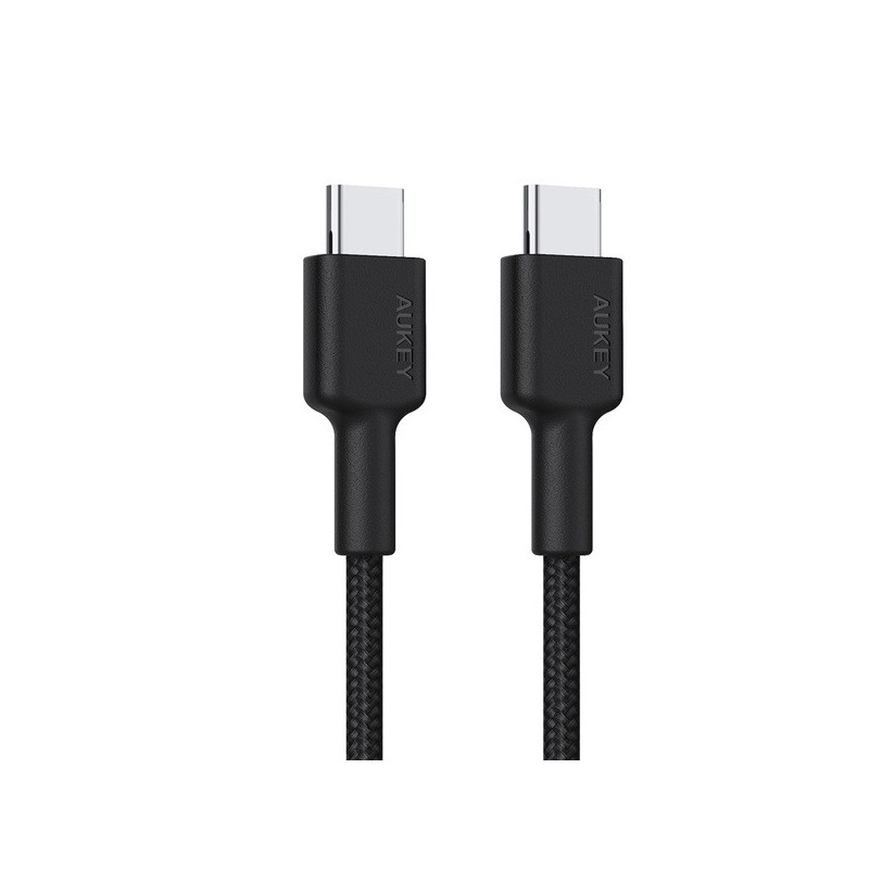 CB-CD45 nylonowy kabel USB C - USB C | 0,9m | 3A | 60W PD | … | PartsPC.pl