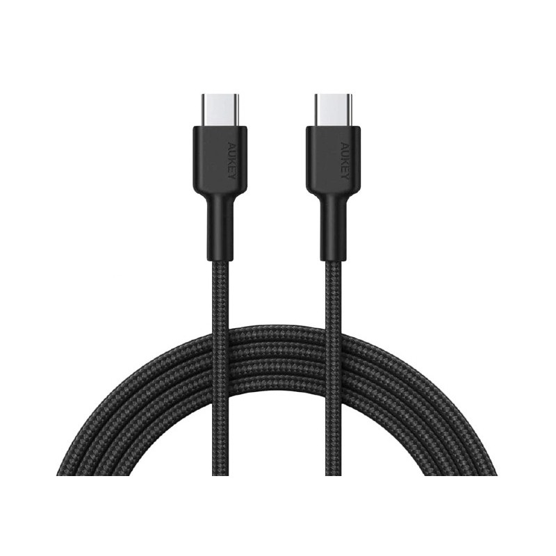 CB-CD45 nylonowy kabel USB C - USB C | 0,9m | 3A | 60W PD | … | PartsPC.pl