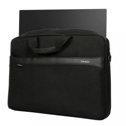 Torba na laptopa 17.3'' GeoLite EcoSmart Slim Brief  czarna | PartsPC.pl