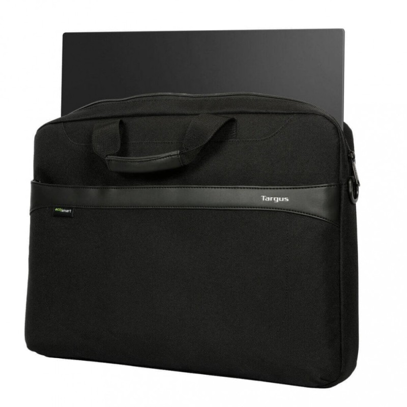 Torba na laptopa 17.3'' GeoLite EcoSmart Slim Brief  czarna | PartsPC.pl