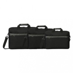 Torba na laptopa 17.3'' GeoLite EcoSmart Slim Brief  czarna | PartsPC.pl