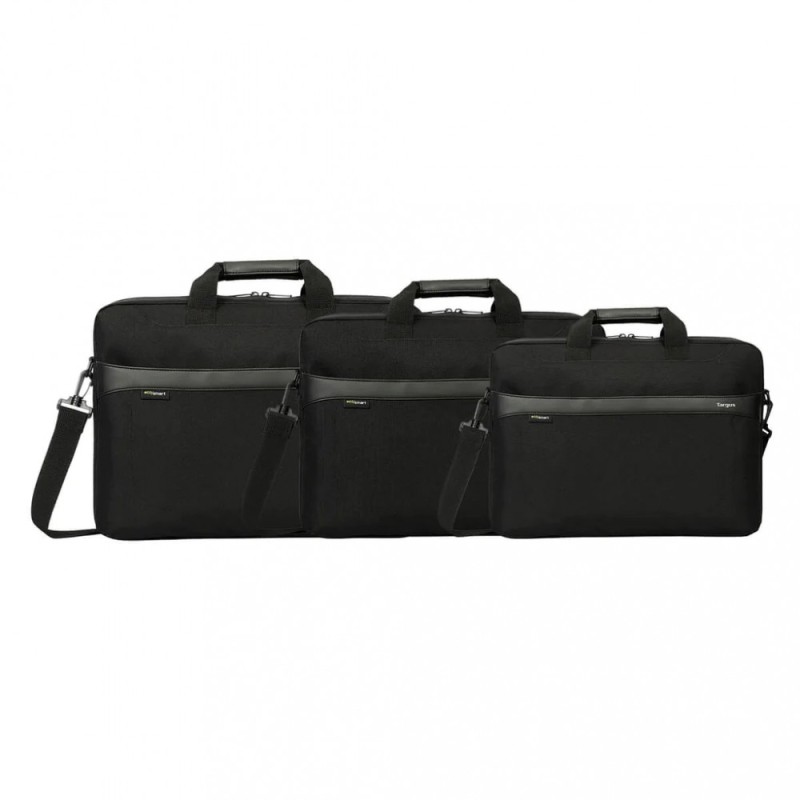 Torba na laptopa 17.3'' GeoLite EcoSmart Slim Brief  czarna | PartsPC.pl
