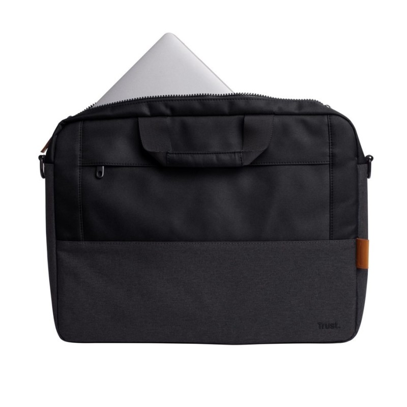 Torba na laptopaLISBOA 16 cali czarna | PartsPC.pl