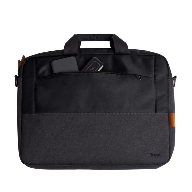 Torba na laptopaLISBOA 16 cali czarna | PartsPC.pl