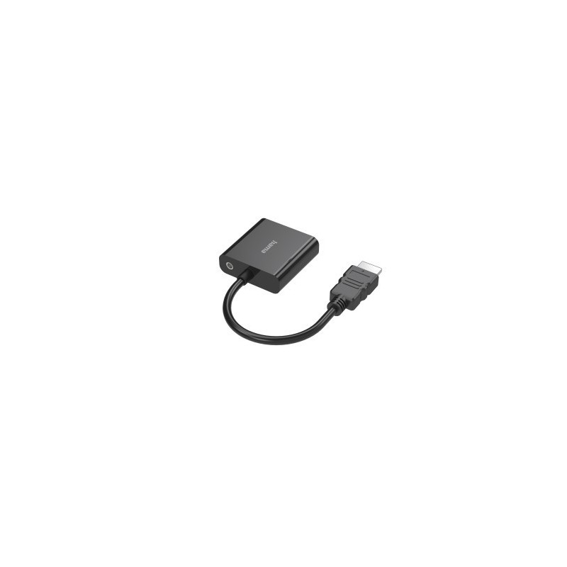 Adapter HDMI VGA +  jack 3.5 mm | PartsPC.pl