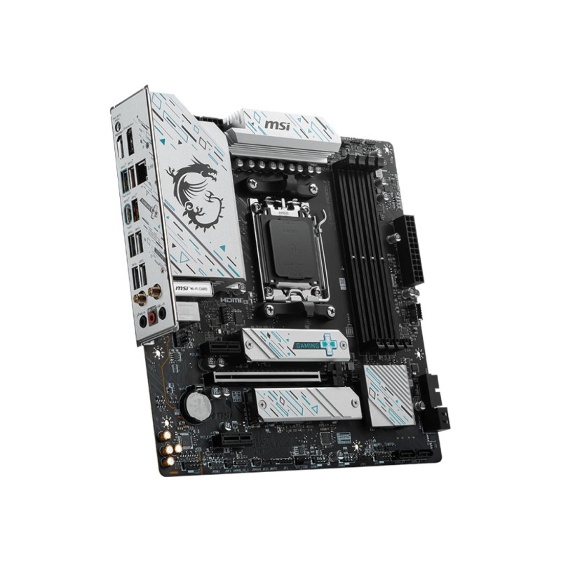 Płyta główna B650M GAMING PLUS WIFI AM5 4DDR5 HDMI/DP mATX | PartsPC.pl