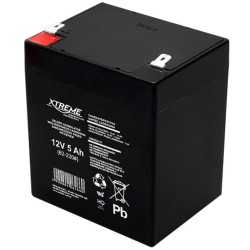Akumulator żelowy 12V 5Ah XTREME 101x90x70 | PartsPC.pl
