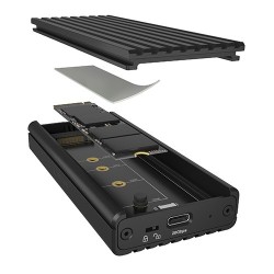 Obudowa IB-1917M-C32a NVMe USB 3.2 Gen 2x2,  20 Gbit/s | PartsPC.pl