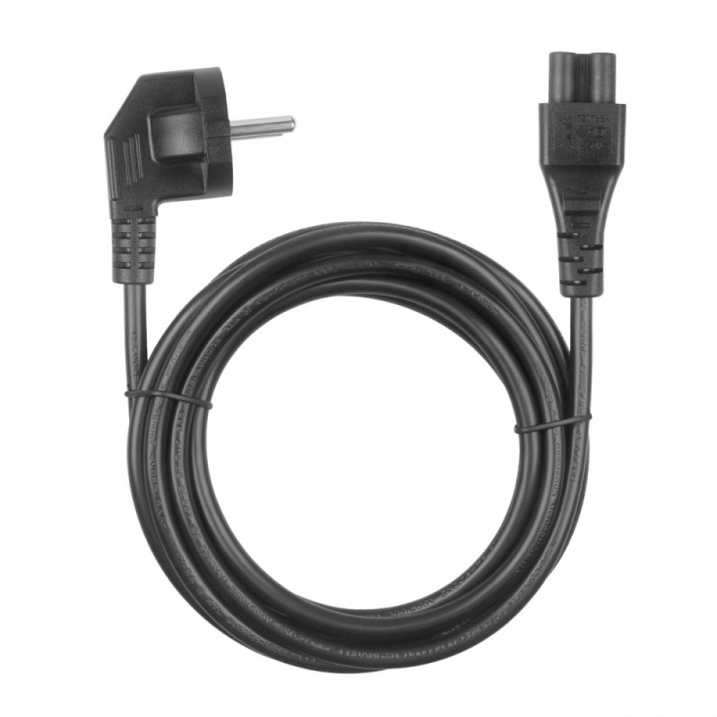 Kabel zasilający 3m IEC C5 VDE | PartsPC.pl