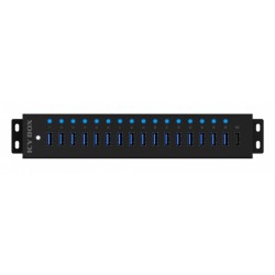 Hub IB-HUB1717 16+1 port USB HUB, 16x USB + 1x USB do ładowa… | PartsPC.pl