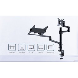 Uchwyt do monitora max 27\'\' i laptop do 17\'\' | PartsPC.pl