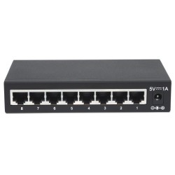 Przełącznik Gigabit 8x 10/100/1000 Mbps RJ45 Desktop Metalow… | PartsPC.pl