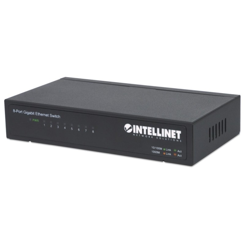 Przełącznik Gigabit 8x 10/100/1000 Mbps RJ45 Desktop Metalow… | PartsPC.pl