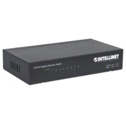 Przełącznik Gigabit 8x 10/100/1000 Mbps RJ45 Desktop Metalow… | PartsPC.pl