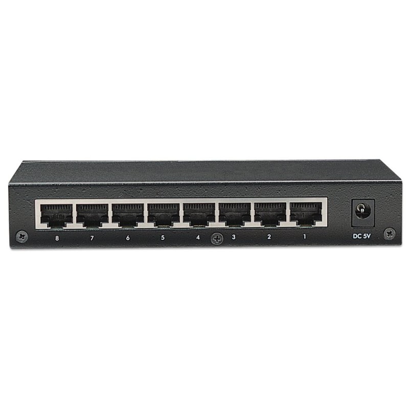 Przełącznik Gigabit 8x 10/100/1000 Mbps RJ45 Desktop Metalow… | PartsPC.pl