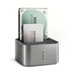 ADSA-DC Stacja dokująca USB 3.2 Gen 1 - 2x SATA 6G 2.5"/3.5"… | PartsPC.pl