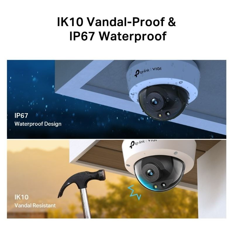 Kamera sieciowa VIGI C250(2.8mm) 5MP Full-Color Dome | PartsPC.pl