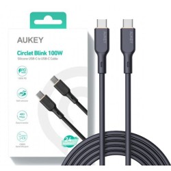 CB-SCC101 silikonowy kabel USB C - USB C | 1m | 5A | 100W PD… | PartsPC.pl