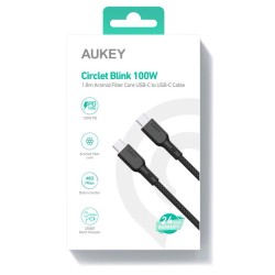 CB-KCC102 kevlarowy kabel USB C - USB C | 1.8m | 5A | 100W P… | PartsPC.pl