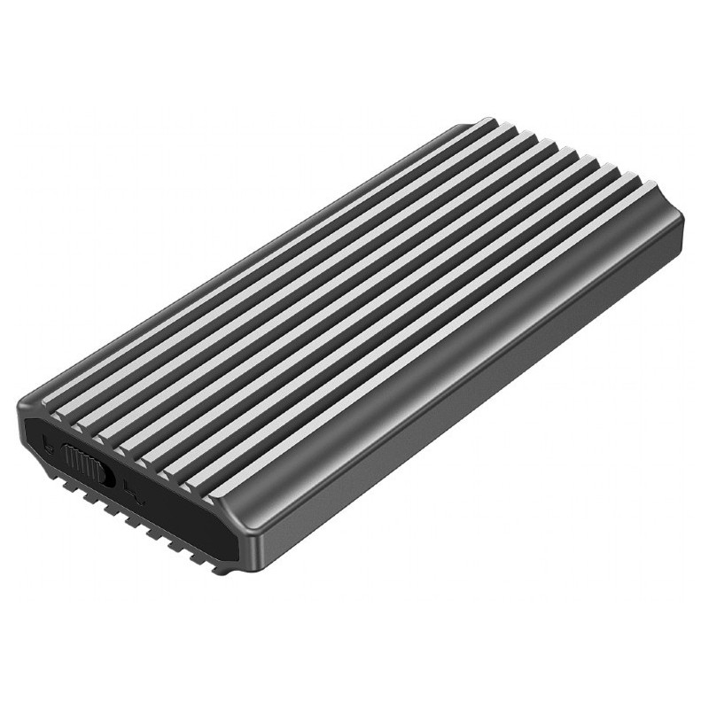 Obudowa dysku M.2 NVME Aluminiowa LED USB 3.1 | PartsPC.pl