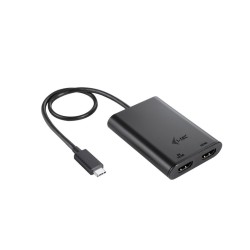 Adapter video USB-C Dual 4K/60Hz (single 8K/30Hz) HDMI | PartsPC.pl